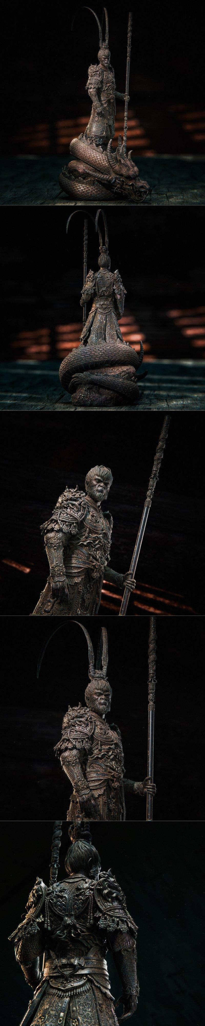 Ca 3d Studios – 悟空 – 3D打印模型|Ca 3d Studios – Wukong – 3D Print Model STL