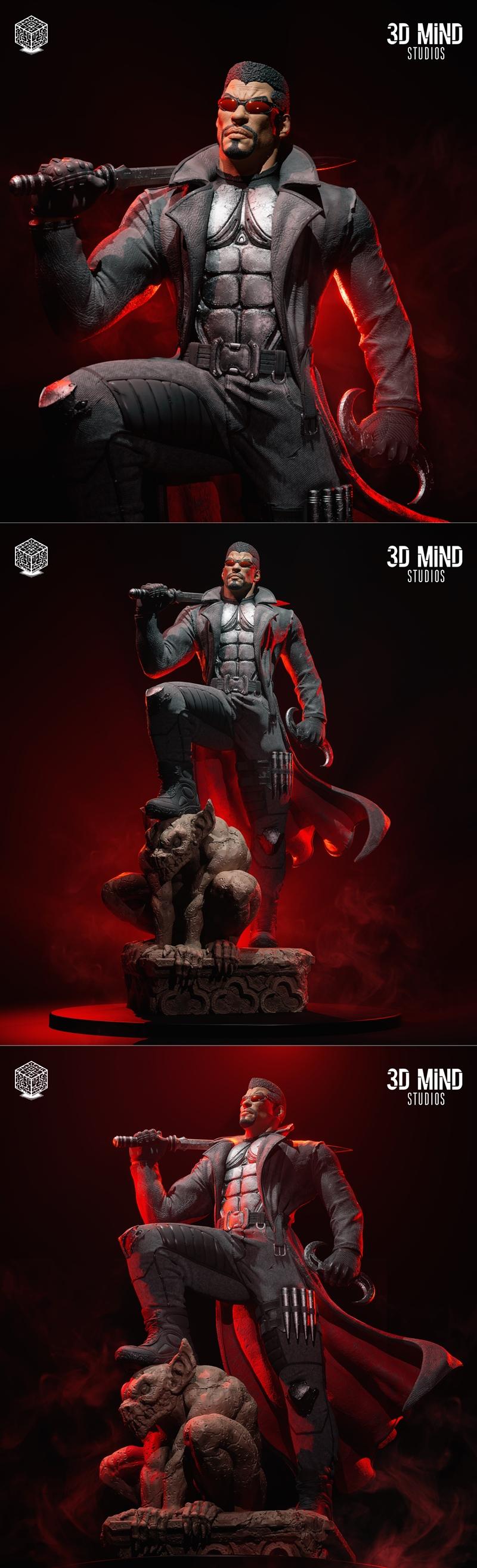 3D打印模型：Blade刀刃造型|3D Mind – Blade – 3D Print Model STL