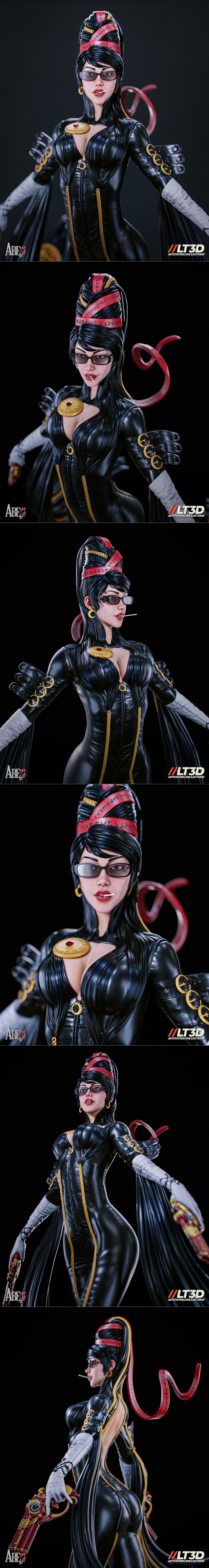 Abe3D – Bayonetta – 3D Print Model STL