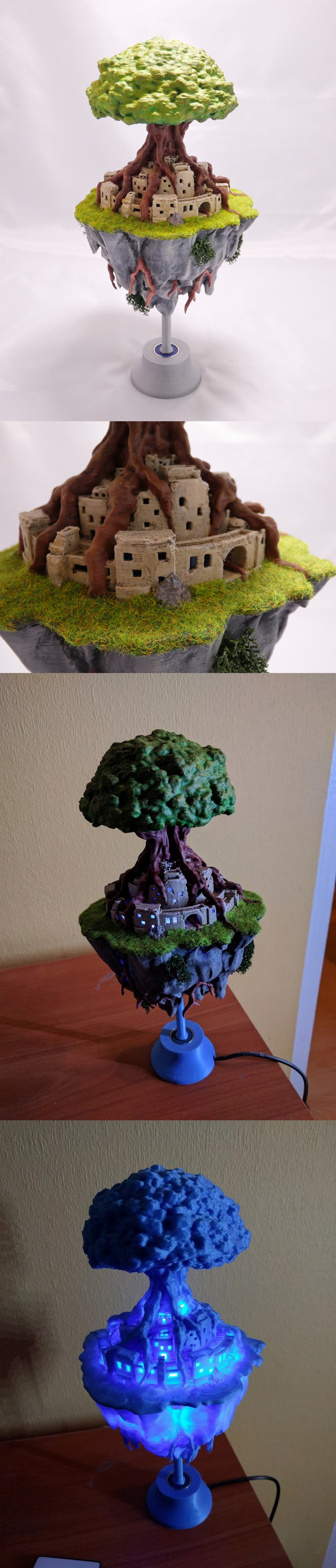 天空之岛 3D打印模型|Sky Island – 3D Print Model
