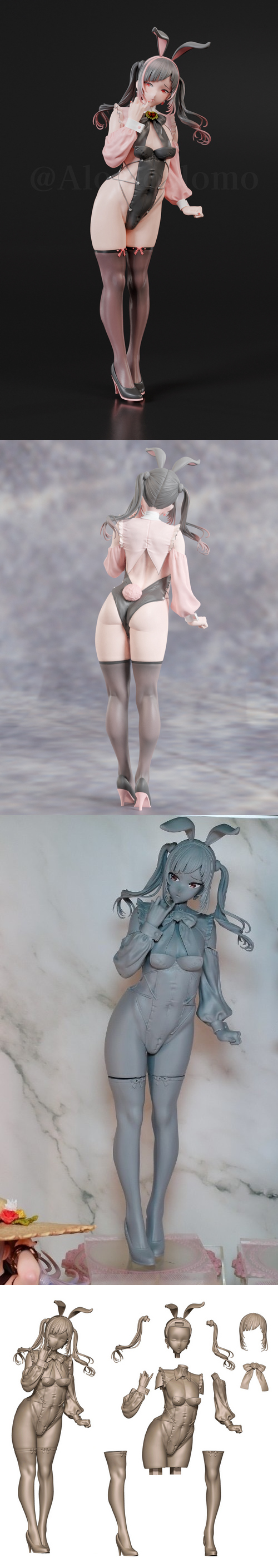 Shiguru Bunny 3D打印模型|Shiguru Bunny – 3D Print Model