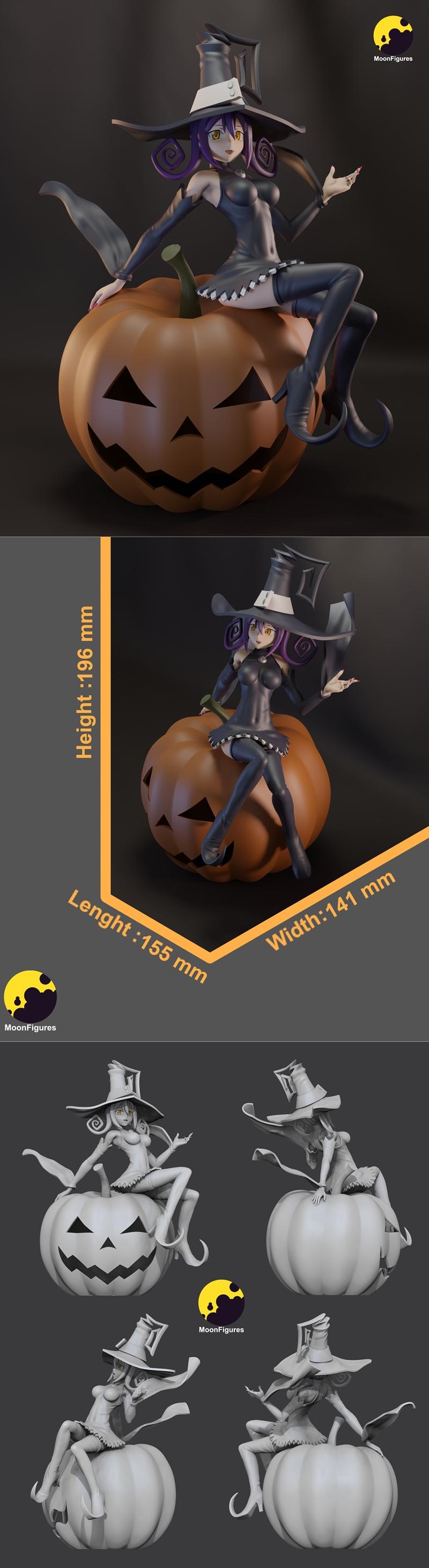 月之图腾——布莱尔 3D打印模型|MoonFigures – Blair – 3D Print Model STL