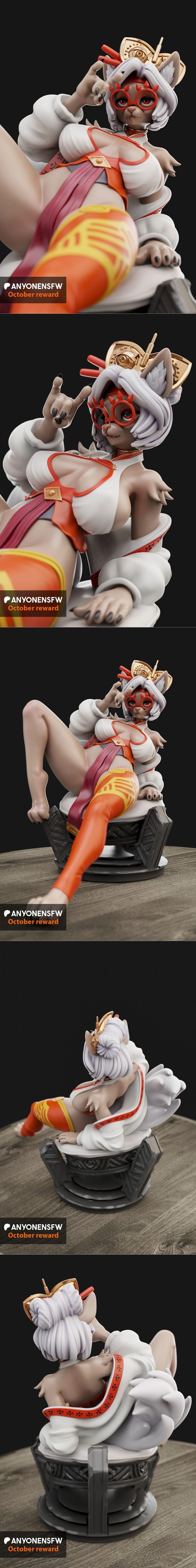 Furry Purah 3D打印模型|Furry Purah – 3D Print Model STL