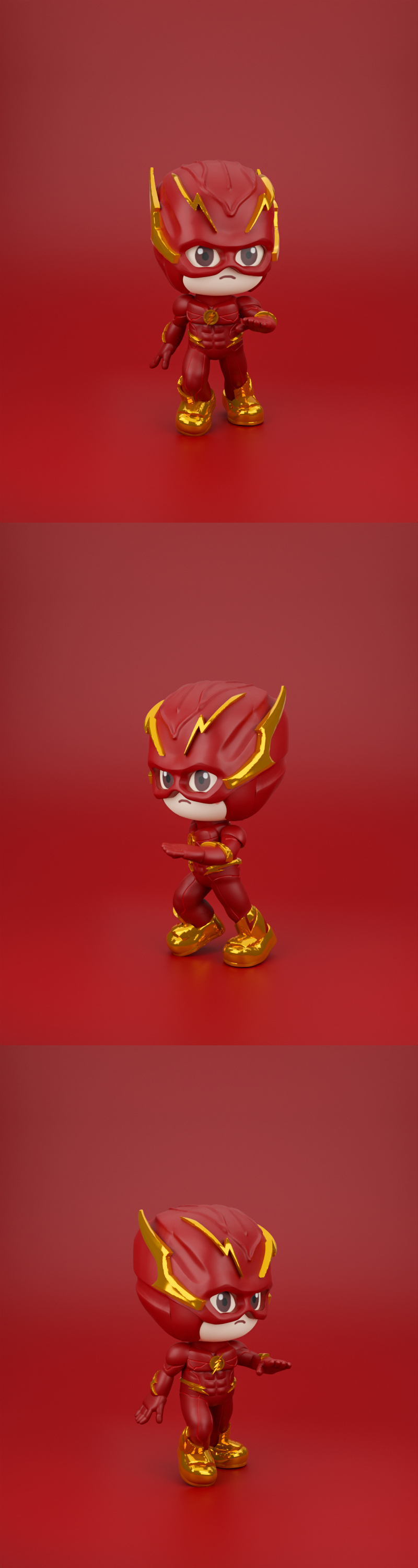 Chibit 021 – The Flash – 3D打印模型  
→ 闪电侠3D打印模型|Chibit 021 – The Flash – 3D Print Model