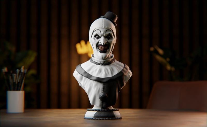 艺术小丑 - 3D打印模型 STL|Art the Clown – 3D Print Model STL