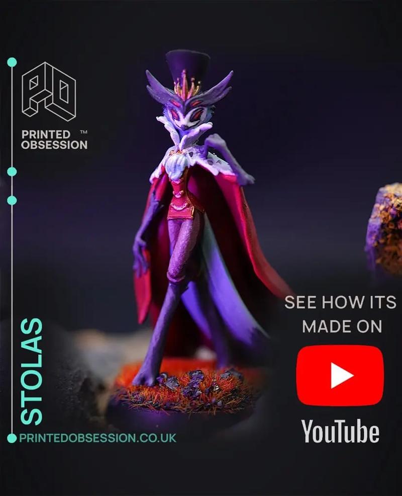 Stolas – Helluva Boss – 3D打印模型|Stolas – Helluva Boss – 3D Print Model STL
