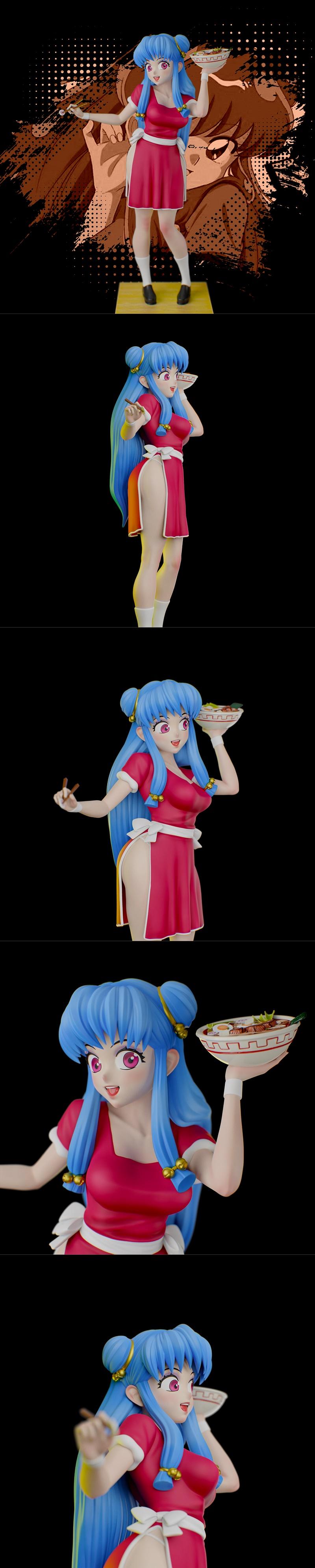GM3D - 跑马 - 洗发水 - 3D打印模型|GM3D – Ranma – Shampoo – 3D Print Model STL