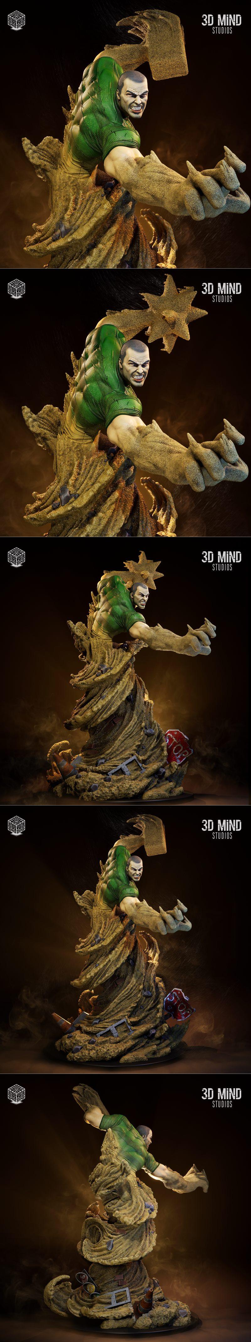 3D打印模型：沙曼——梦境守护者|3D Mind – Sandman – 3D Print Model STL