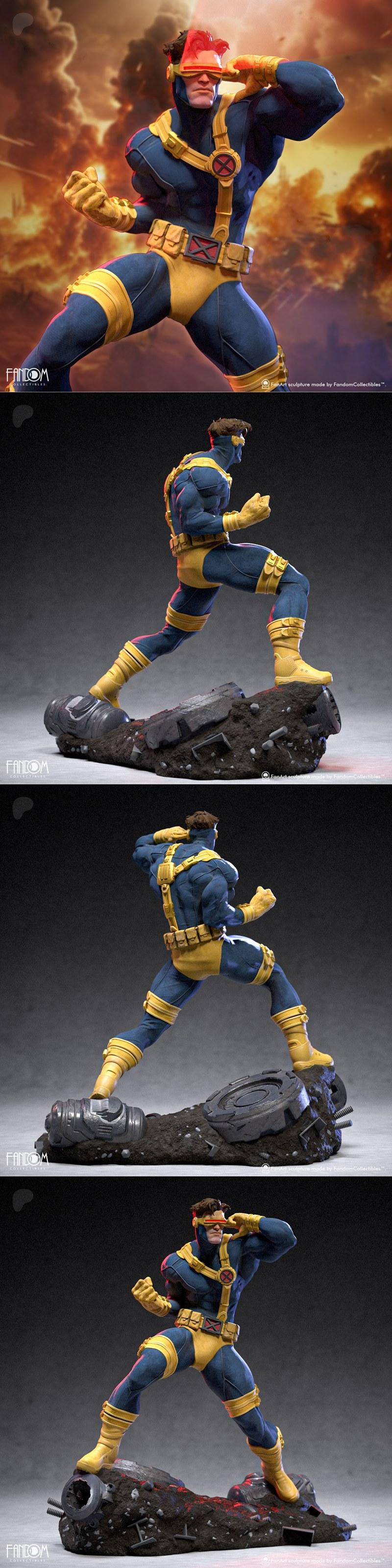 粉丝收藏款 - 奇克洛普斯 - 3D打印模型|Fandom Collectables – Cyclops – 3D Print Model STL