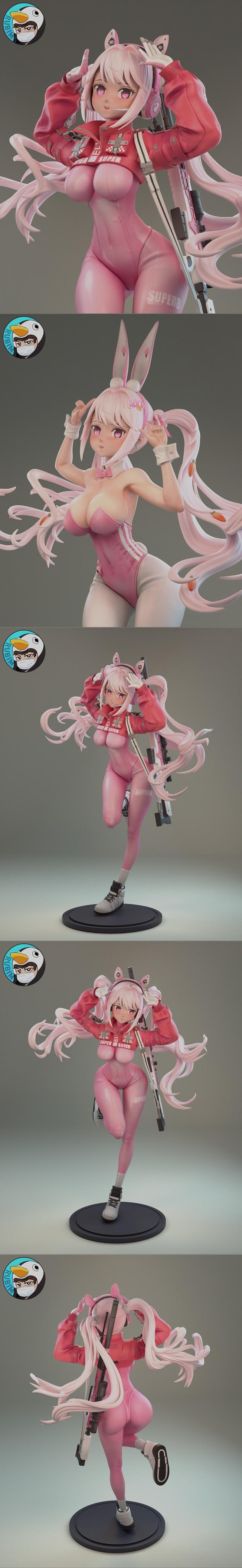 Rubim Alice NIKKE 3D打印模型|Rubim – Alice – NIKKE – 3D Print Model STL