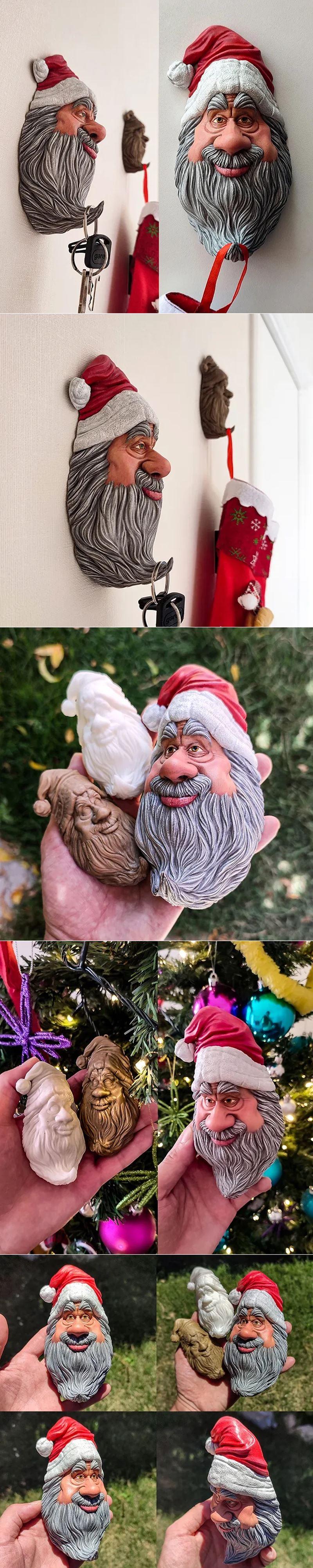 圣诞老人 3D打印模型|Santa Claus – 3D Print Model STL