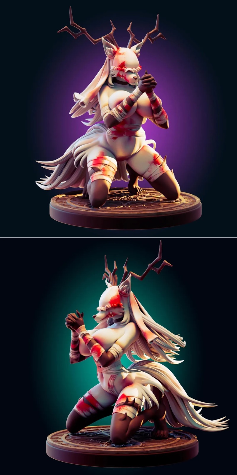 Rhu官邸·维克多·艾米莉亚 3D打印模型|Officer Rhu – Vicar Amelia – 3D Print Model STL