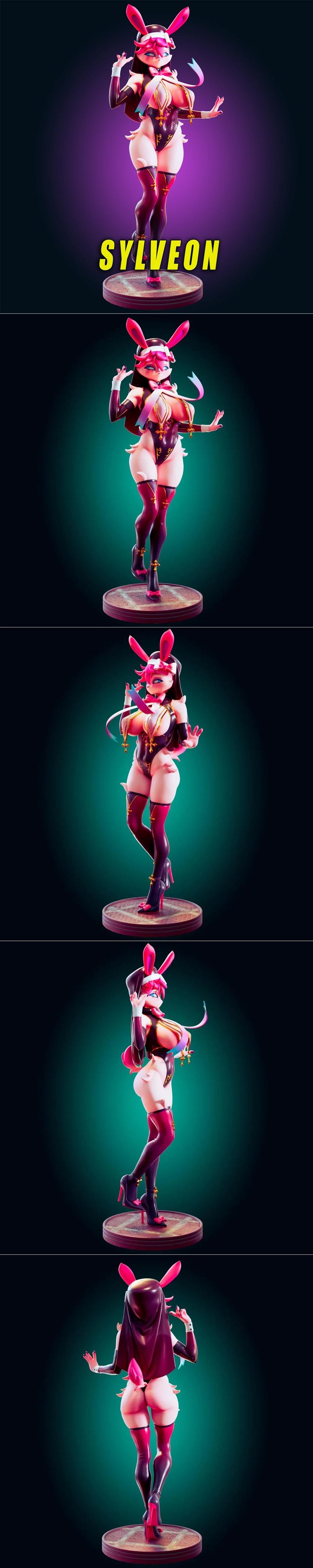 Sylveon 3D打印模型|Officer Rhu – Sylveon – 3D Print Model STL