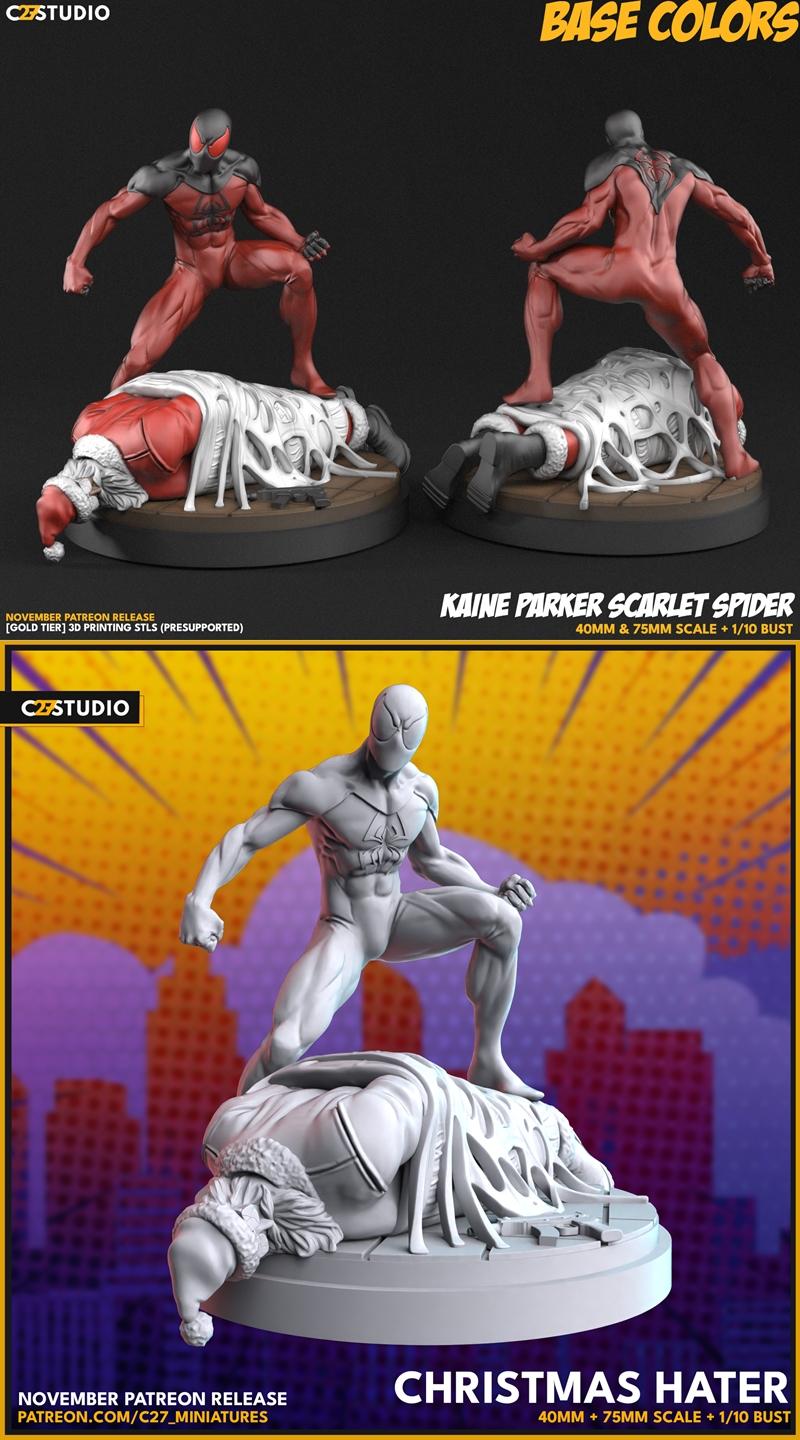 Scarlet Spider – 3D Print Model STL