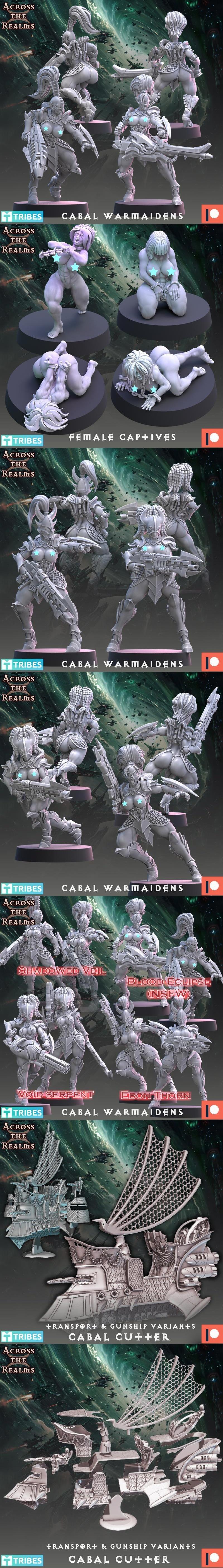 跨域征途——《超空间掠夺者》3D打印模型|Across the Realms – Hyperspace Raiders July 2024 – 3D Print Model STL