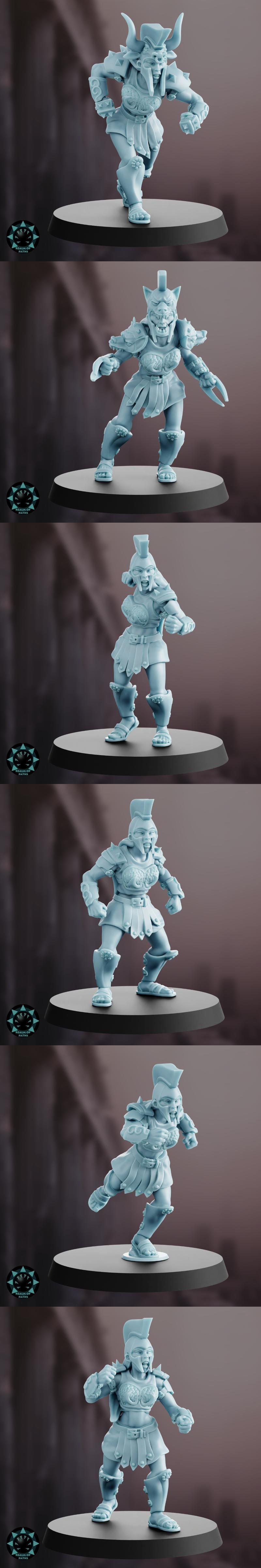 路径之域 – 武者 – 3D打印模型|Realm of Paths – The Warriors – 3D Print Model STL