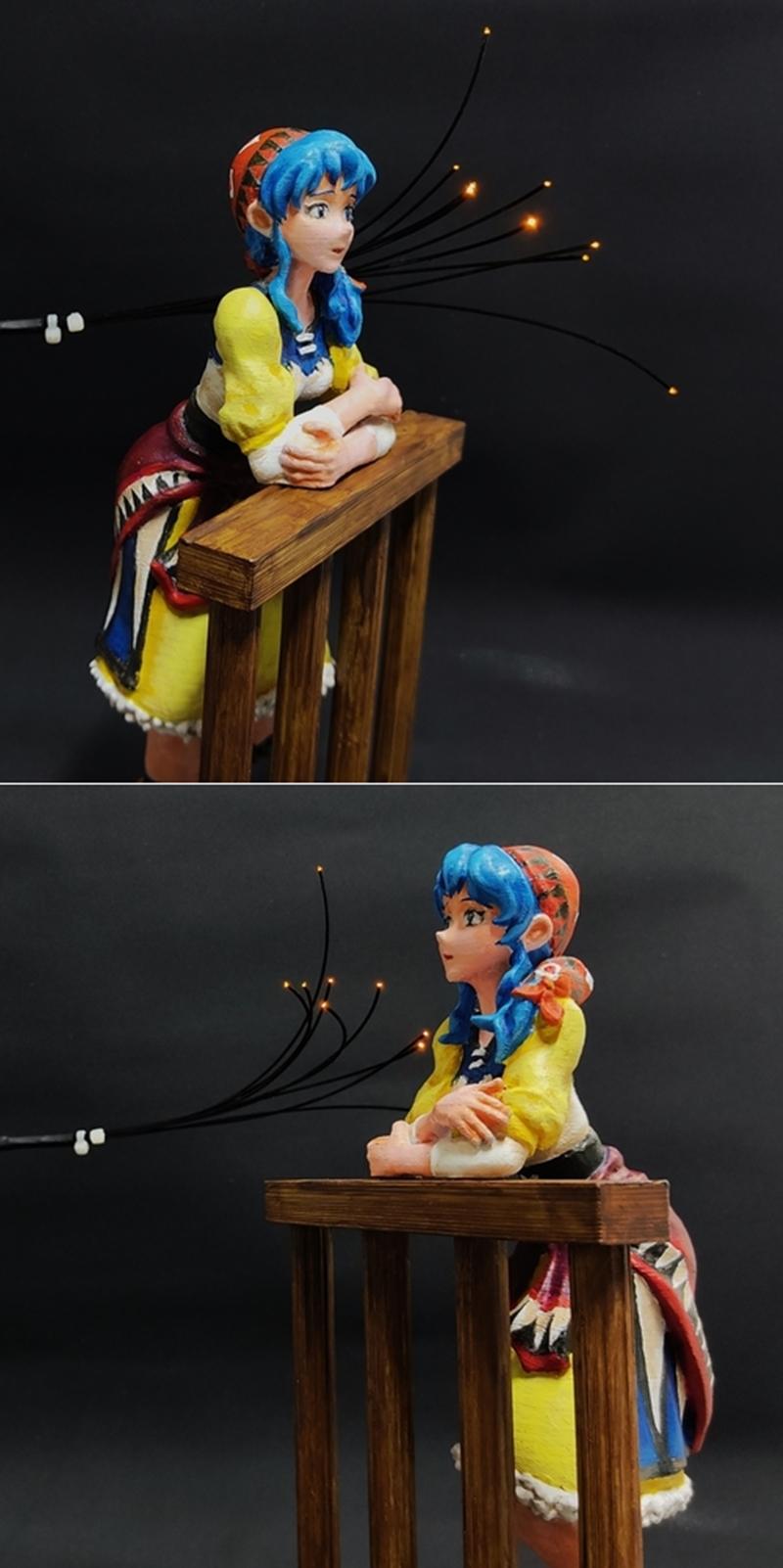 月光银星传说 — 3D打印模型|Luna – lunar silverstar story – 3D Print Model STL