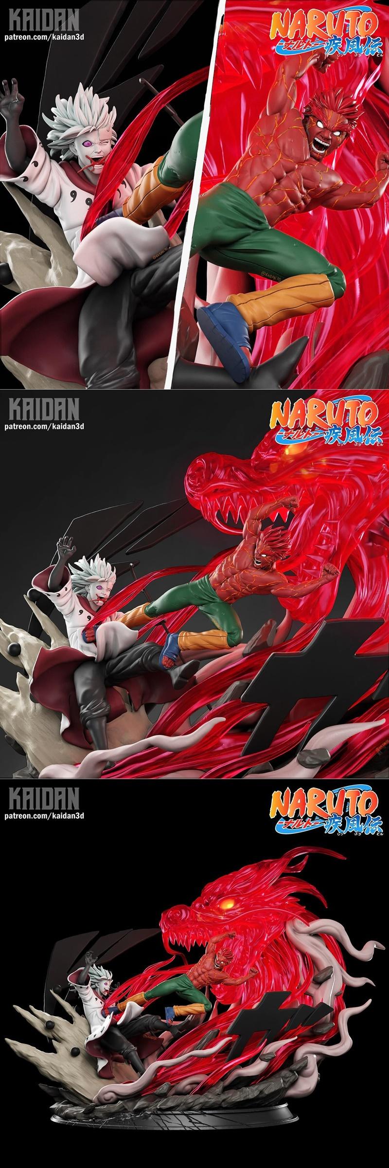 Kaidan3D – Guy vs Madara – 3D Print Model STL