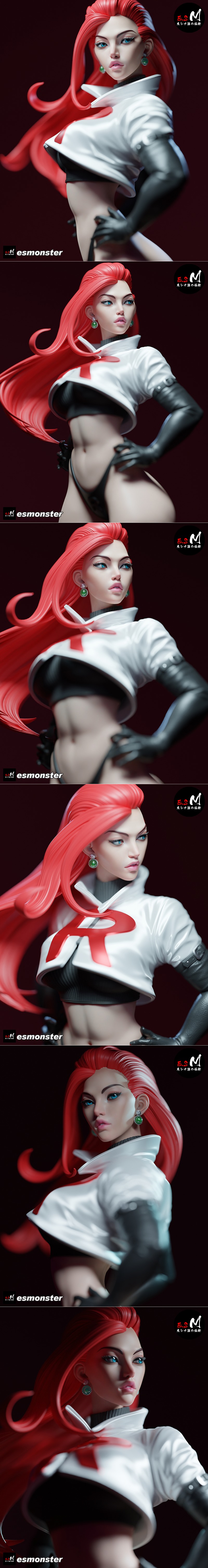 E.S.怪物 - 海瑟 - 3D打印模型|E.S Monster – Jessie – 3D Print Model STL