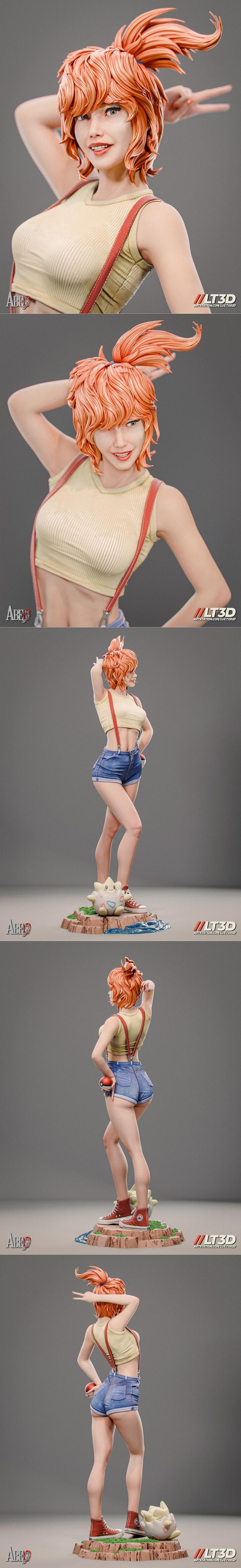Abe3D - Misty - 3D打印模型|Abe3D – Misty – 3D Print Model STL