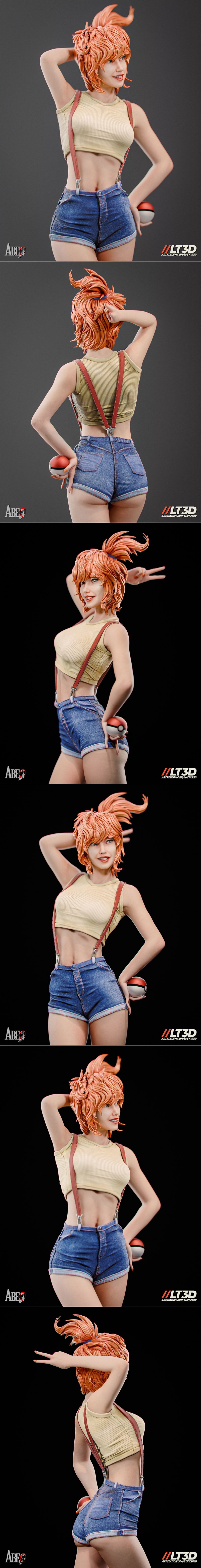 Abe3D - Misty - 3D打印模型|Abe3D – Misty – 3D Print Model STL