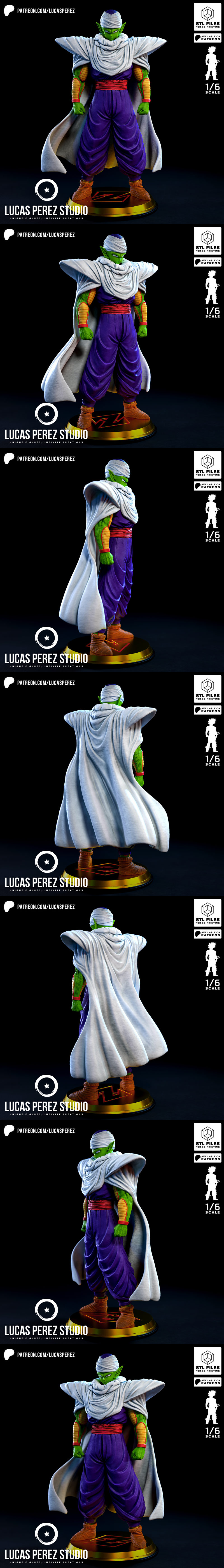 小小龙珠3D打印模型|Piccolo – Dragon Ball – 3D Print Model