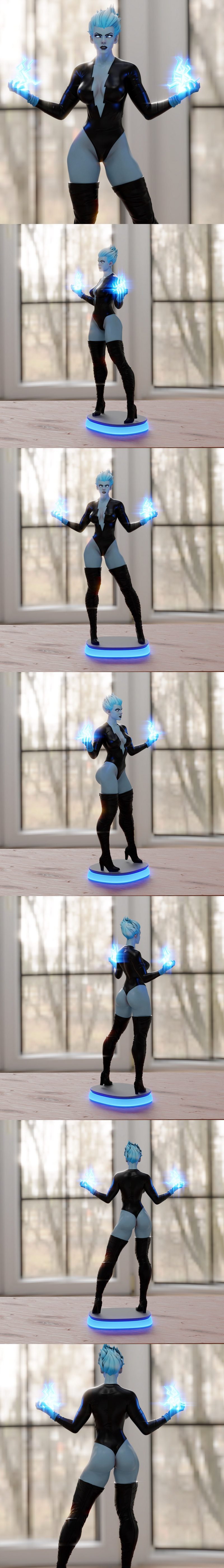 Livewire – 3D打印动漫角色模型|Livewire – 3D Print Model
