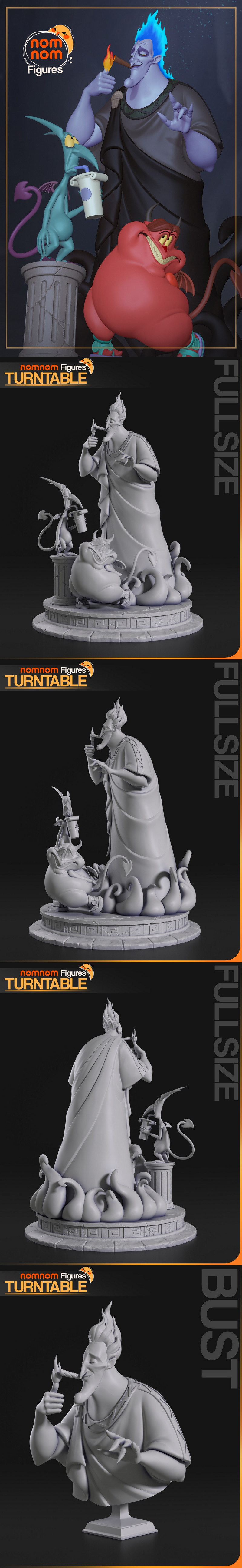 哈迪斯-赫拉克勒斯 3D打印模型|Hades – Hercules – 3D Print Model