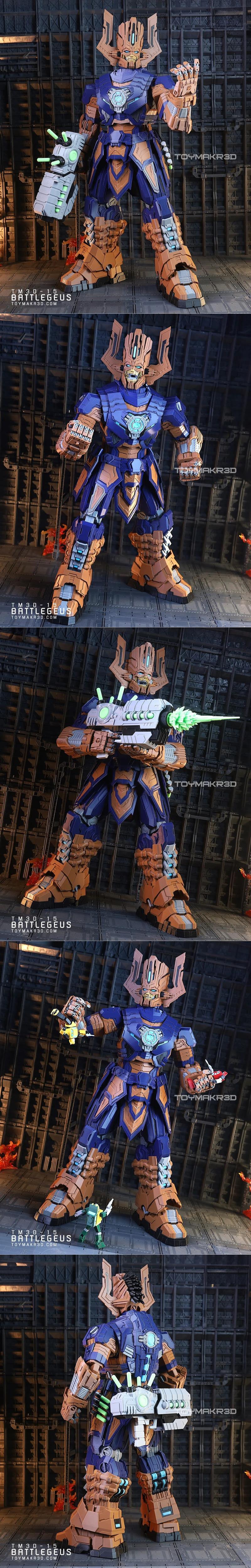 Toymakr3D - 战斗女神 - 3D打印模型|Toymakr3D – Battlegeus – 3D Print Model STL