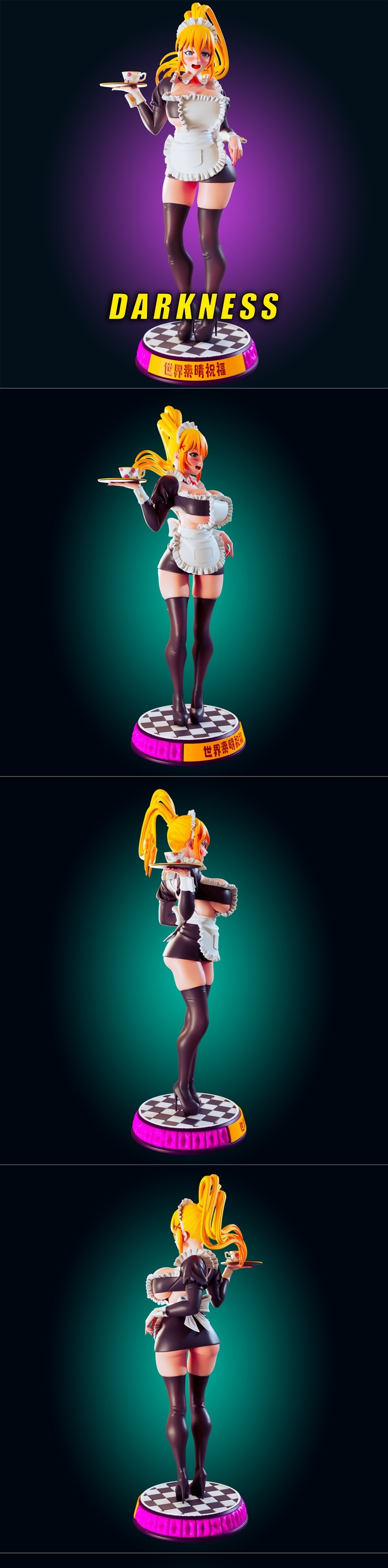 Rhu工作室《黑暗》角色3D打印模型|Officer Rhu – Darkness – 3D Print Model STL