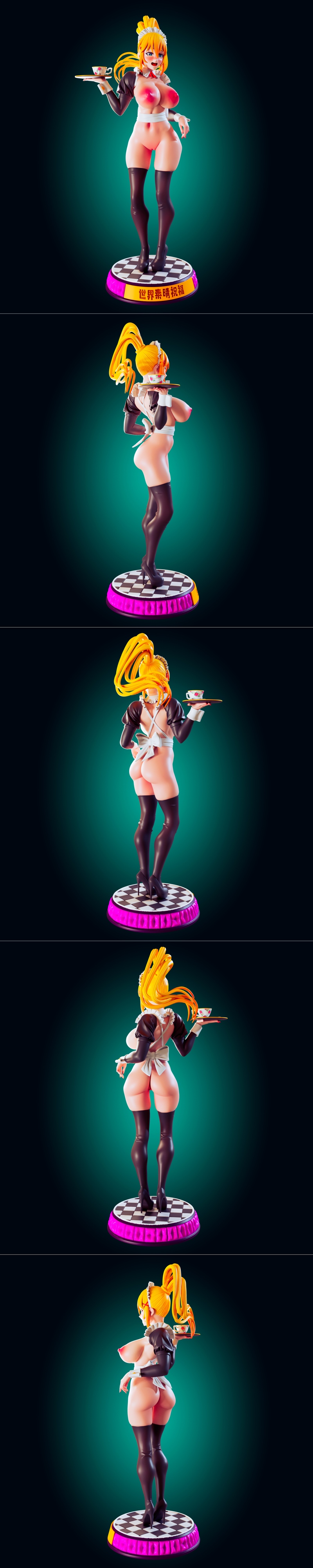 Rhu工作室《黑暗》角色3D打印模型|Officer Rhu – Darkness – 3D Print Model STL