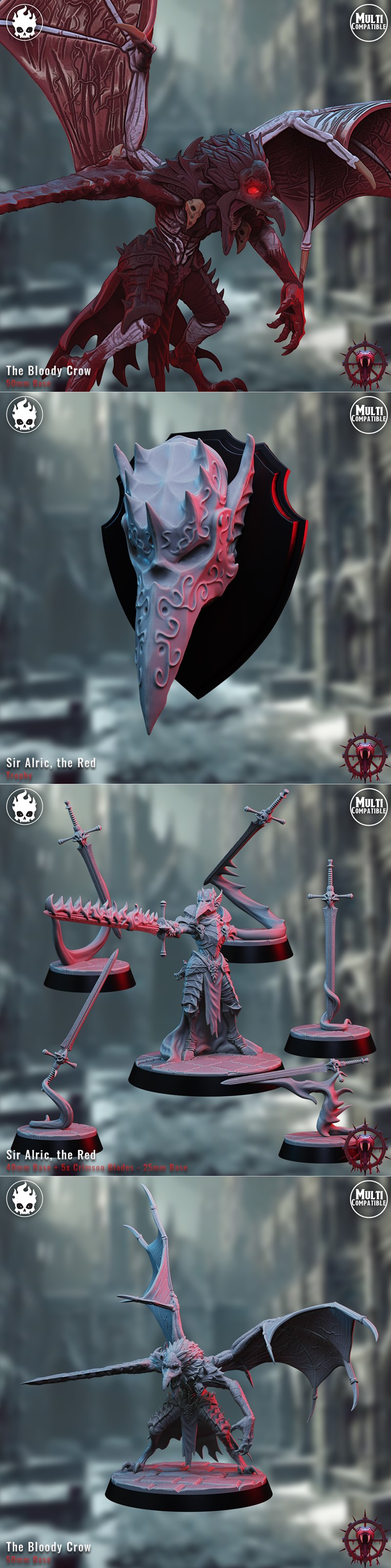 Fleshcraft Studio - 红巢九月2024款3D打印模型|Fleshcraft Studio – The Red Rookery September 2024 – 3D Print Model STL