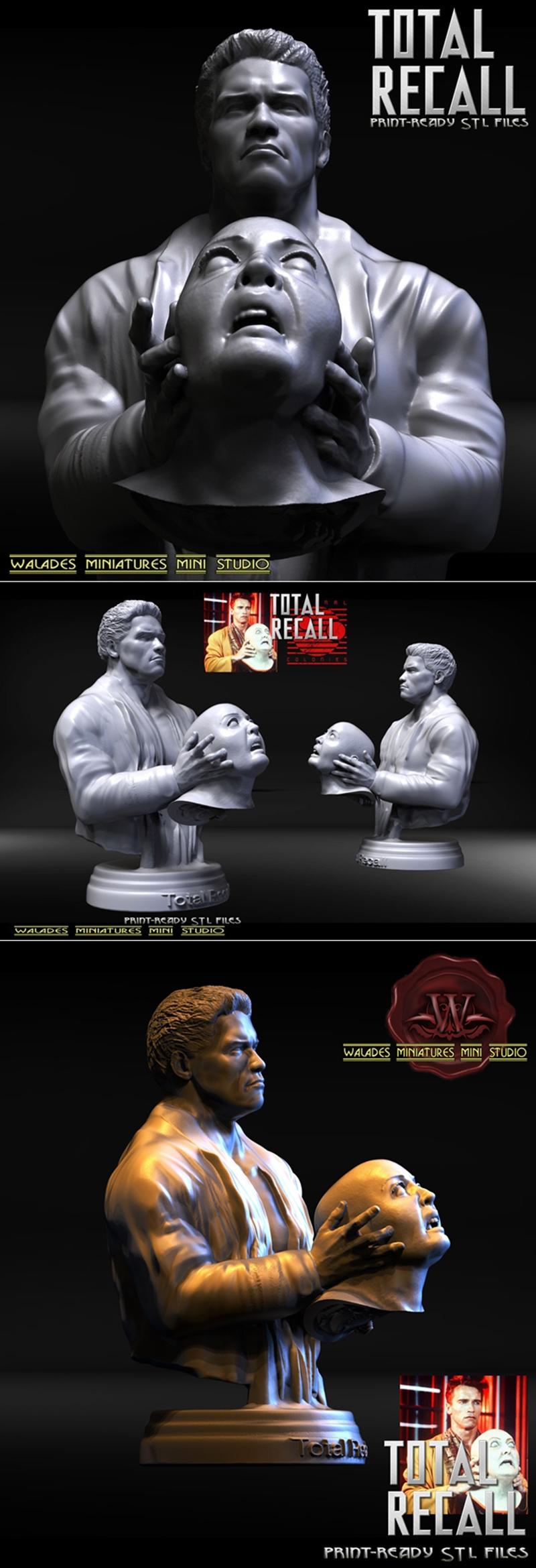 Walades Studio - 总 recall - 3D打印模型|Walades Studio – Total Recall – 3D Print Model STL