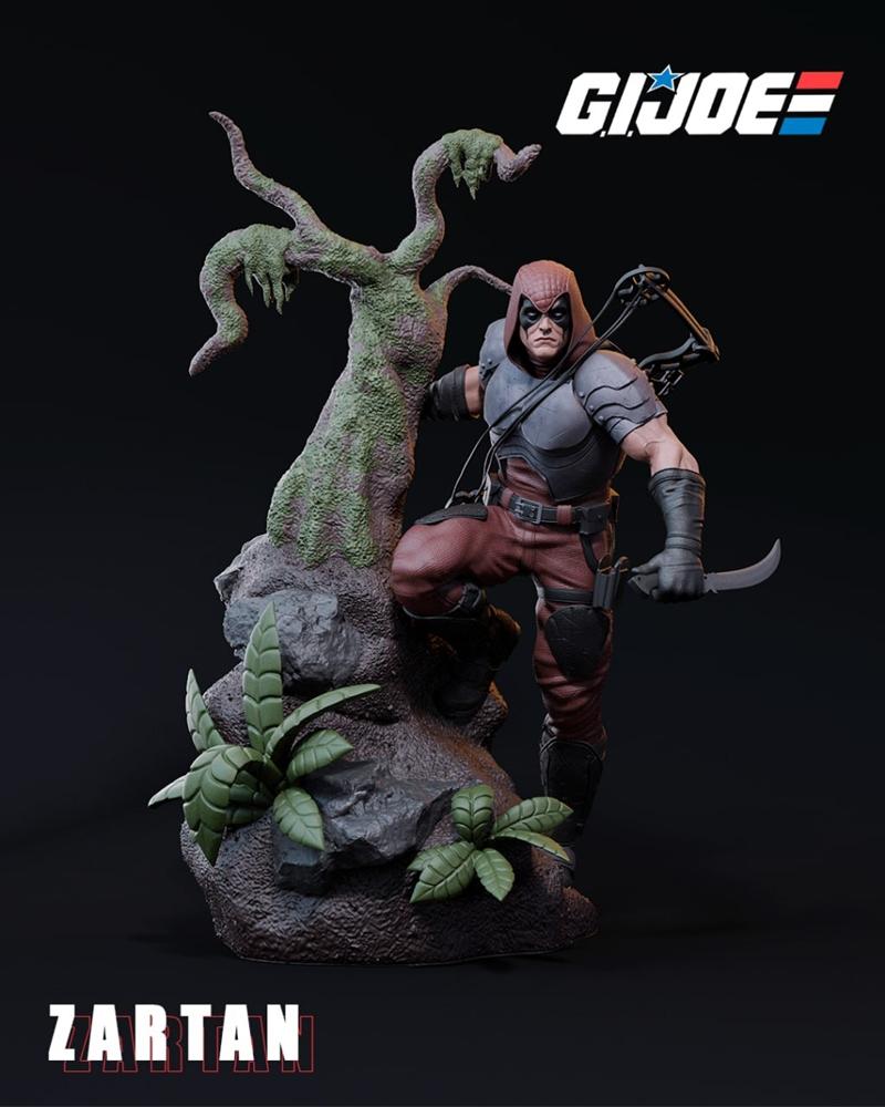 Zartan 3D打印模型|Zartan – 3D Print Model STL
