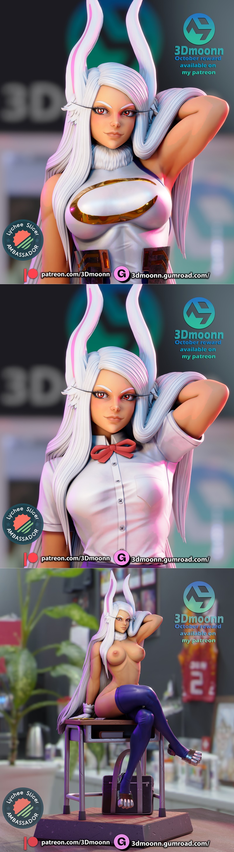 3D打印模型：莫恩星球·米罗克角色设计|3Dmoonn – Mirko – 3D Print Model STL