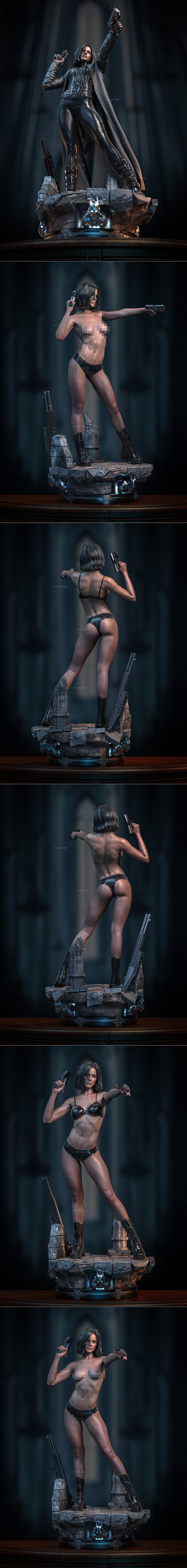 VX-Labs - Selene - 女性角色3D打印模型|VX-Labs – Selene – 3D Print Model STL