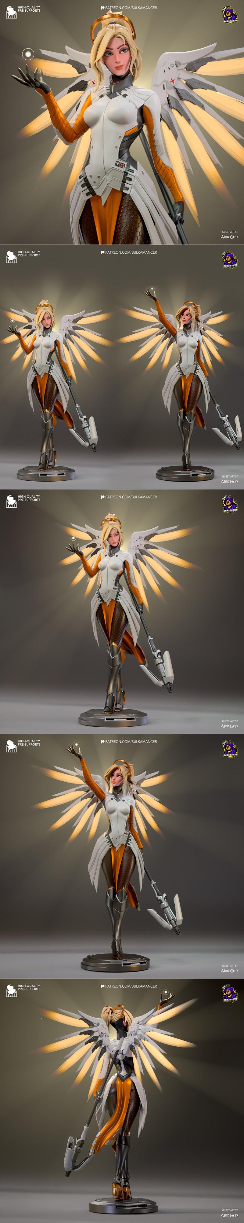 Bulkamancer Sculpts – Mercy – 3D Print Model STL