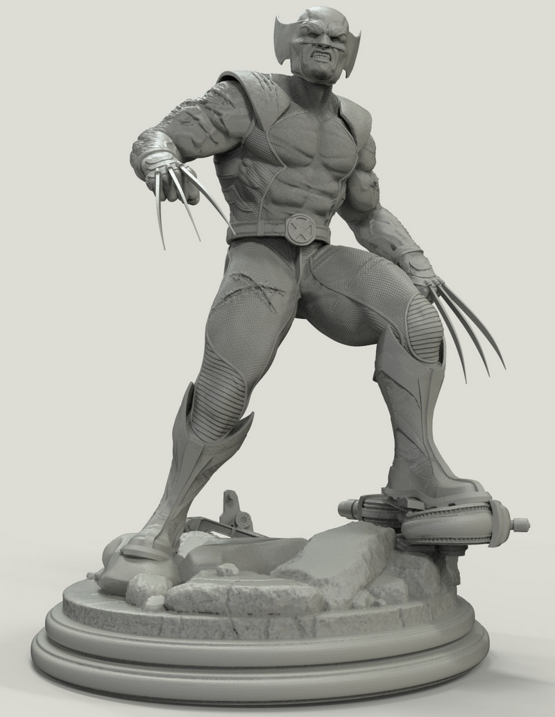 Wolverine 3D打印模型|Wolverine – 3D Print Model