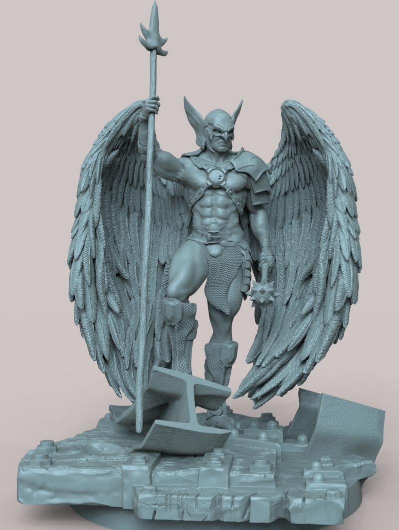 霍克曼 3D打印模型|Hawkman – 3D Print Model