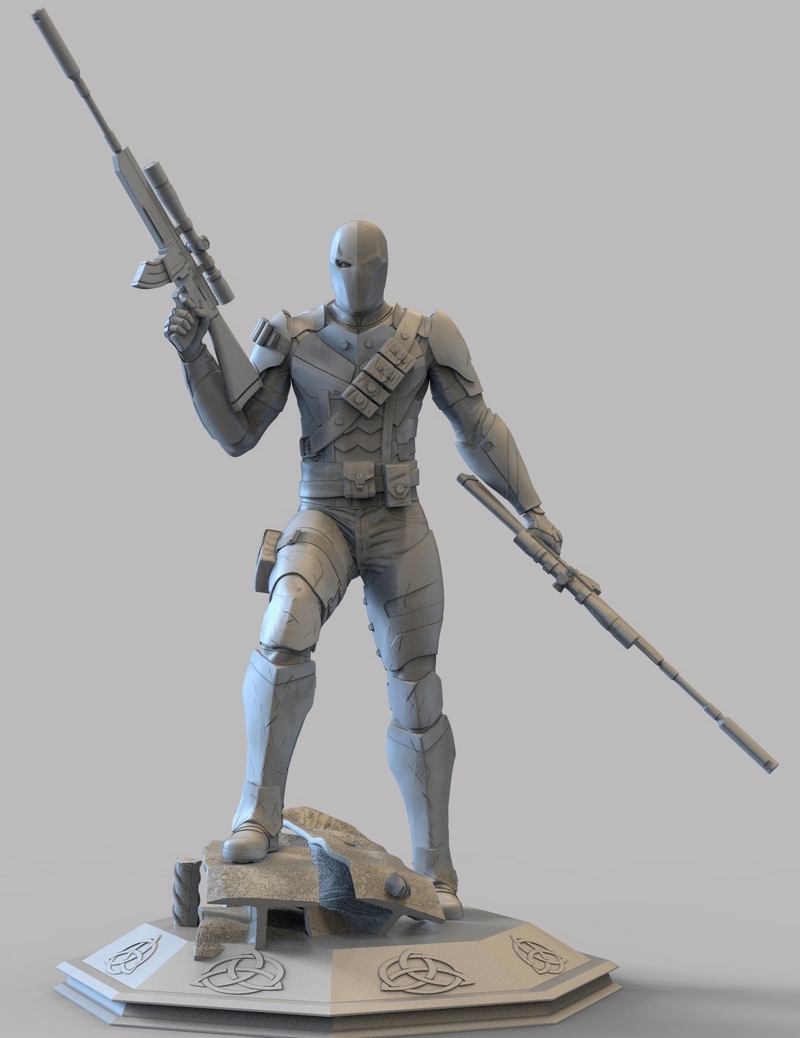 死亡射手 3D打印模型|Deathstroke – 3D Print Model