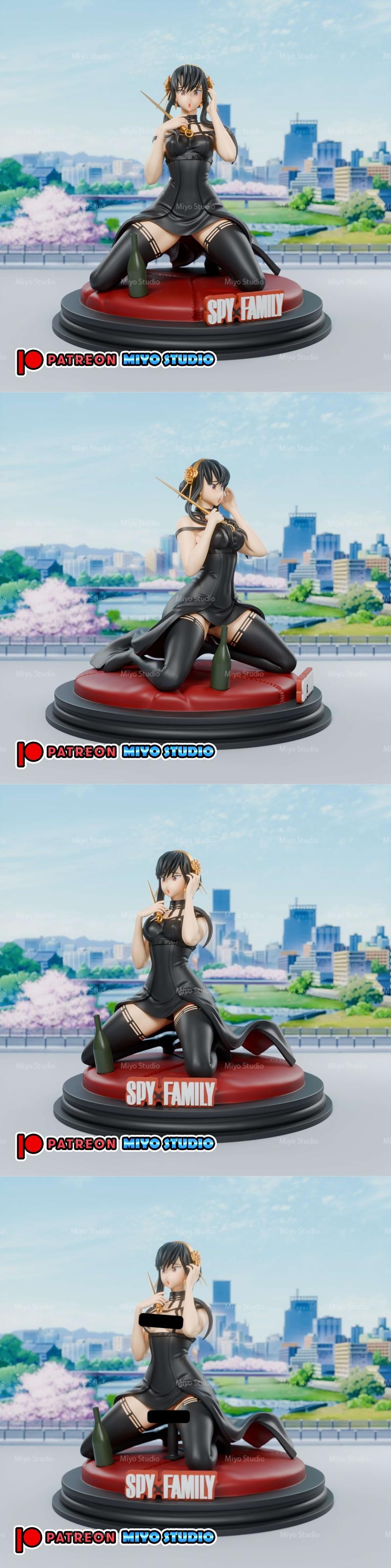 Miyo Studio - 造物师 - 3D打印模型|Miyo Studio – Yor Forger – 3D Print Model STL