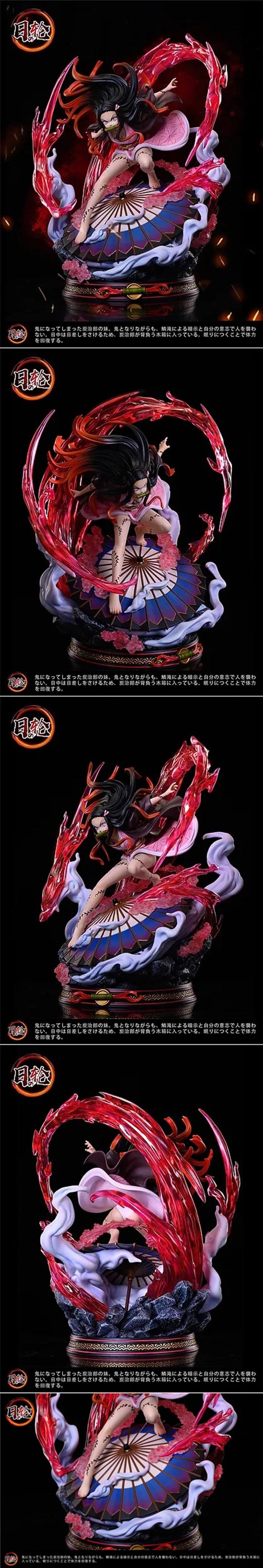RiLun Studio - 鬼灭之刃 - 神无毗桥的祢豆子 3D打印模型|RiLun Studio – Nezuko – 3D Print Model STL