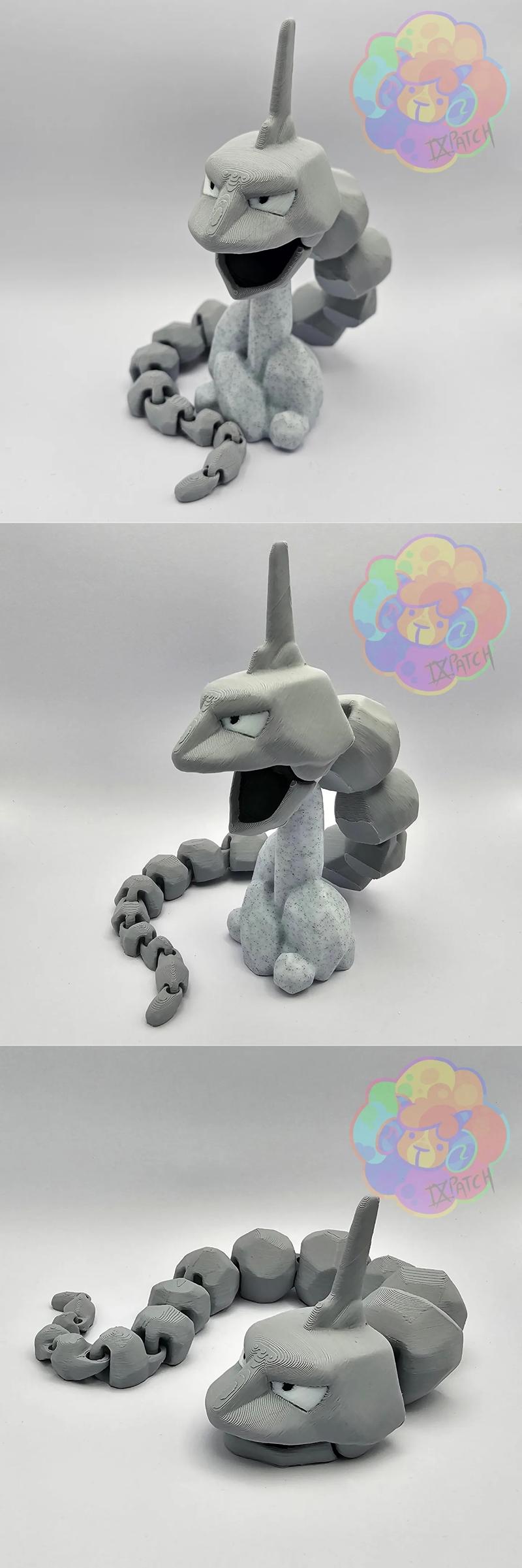 Onix - 可变形3D打印模型|Onix – Flexi – 3D Print Model STL