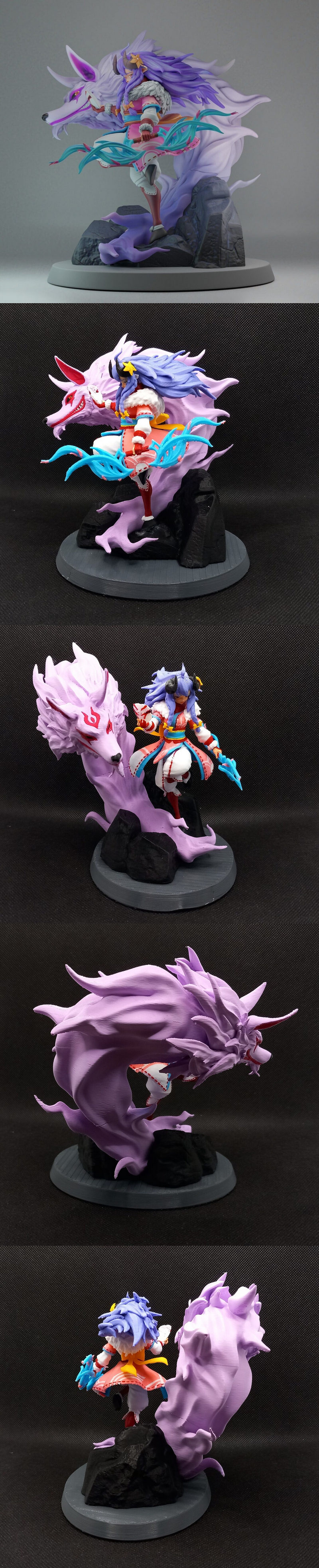 精灵花语·同源——3D打印模型|Sprite Blossom Kindred – 3D Print Model