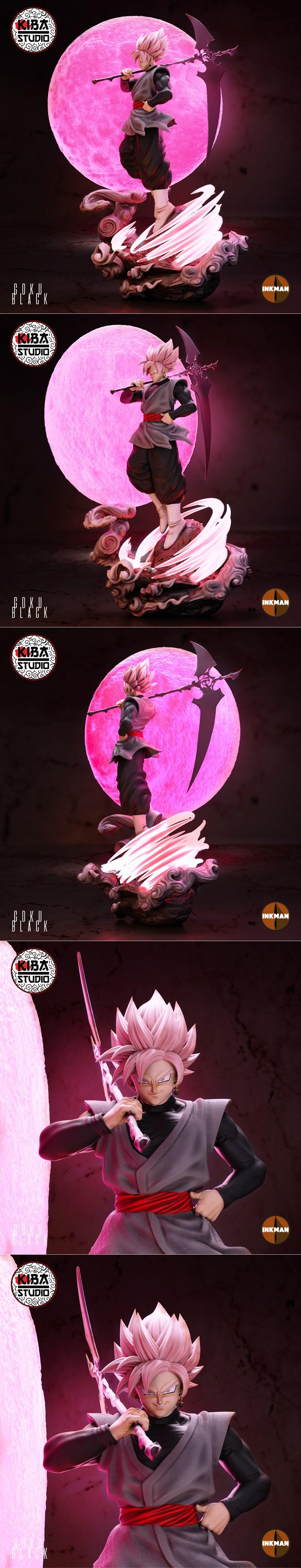 Kiba Studio - 超级赛亚人玫瑰 - 3D打印模型|Kiba Studio – Goku Black Super Saiyan Rose – 3D Print Model STL