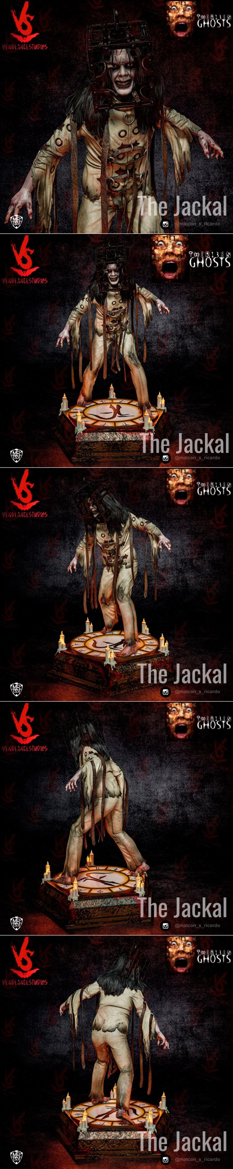 VSstudio – 13幽灵 3D打印模型|VSstudio – The Jackal 13 Ghosts – 3D Print Model STL