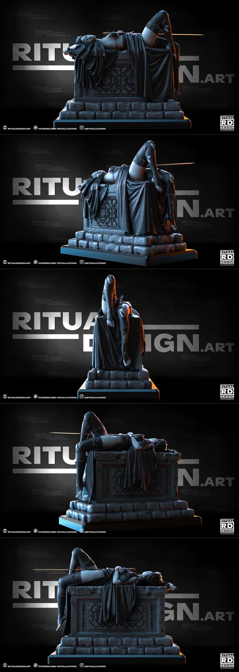 Ritual Casting Bekka 3D打印模型|Ritual Casting – Bekka – 3D Print Model STL