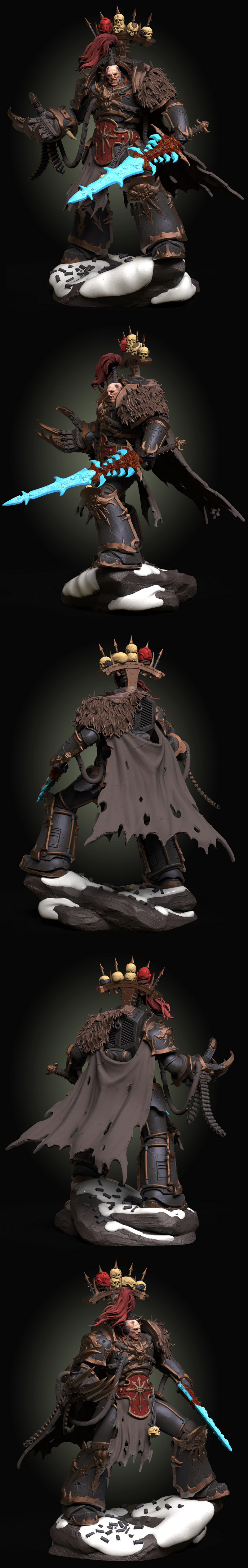 阿博顿 3D打印模型|Abaddon – 3D Print Model