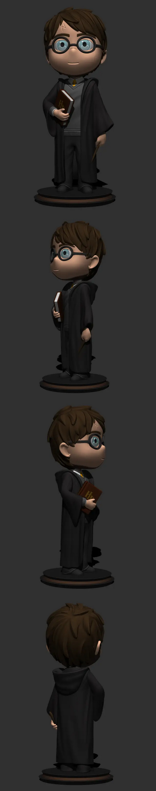 小头怪-哈利波特-3D打印模型|Little Big Head – Harry Potter – 3D Print Model