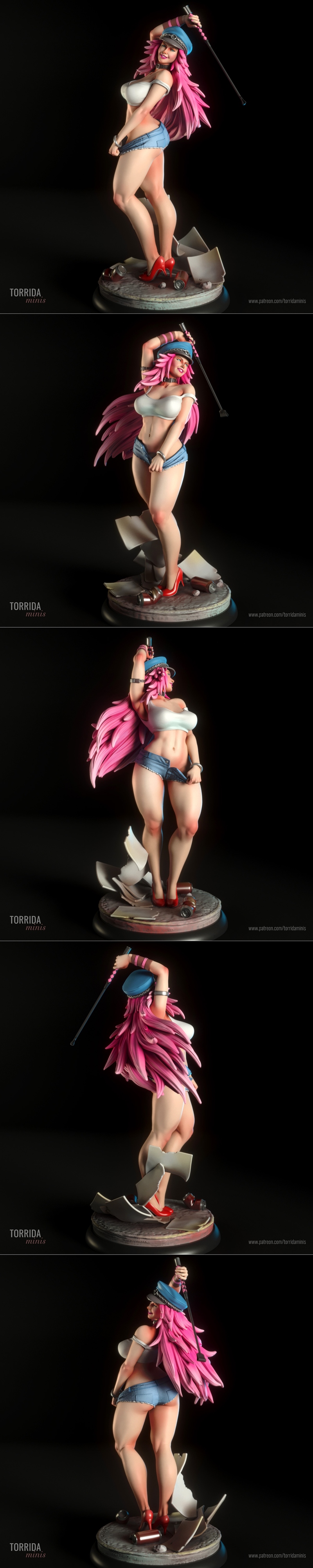 Torrida Minis - Poison - 3D打印模型|Torrida Minis – Poison – 3D Print Model STL